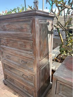 Tall chest and drawer
