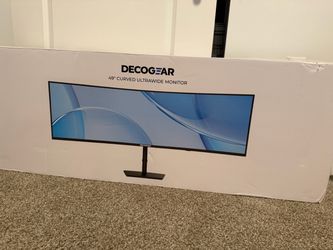 Decogear 49" Curved Ultrawide Monitor