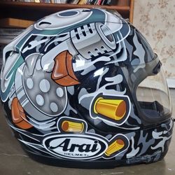 Arai Rx-7 Corsair Tommy Gun Helmet.