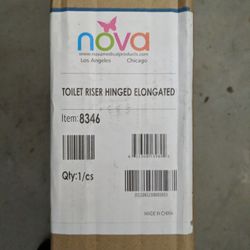 Elongated Toilet Seat Riser