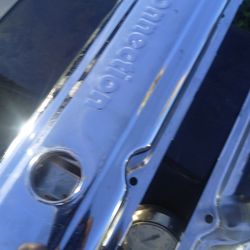Valve cap covers chrome