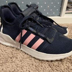 [EE7439] KID'S ADIDAS ORIGINALS U_PATH RUN C PRE SCHOOL NAVY PINK WHITE AK87