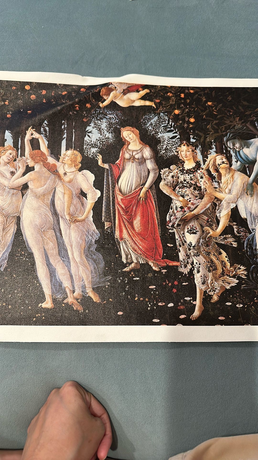 Authentic Botticelli Print