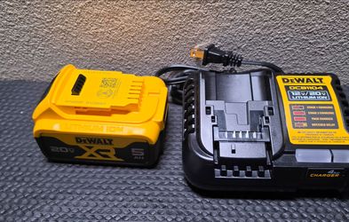 DEWALT battery and charger