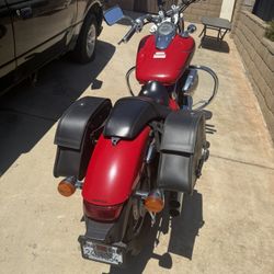 Honda Shadow Spirit 750cc 2008 Hot Rod Red