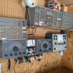 Antique Radio Repair Equipment