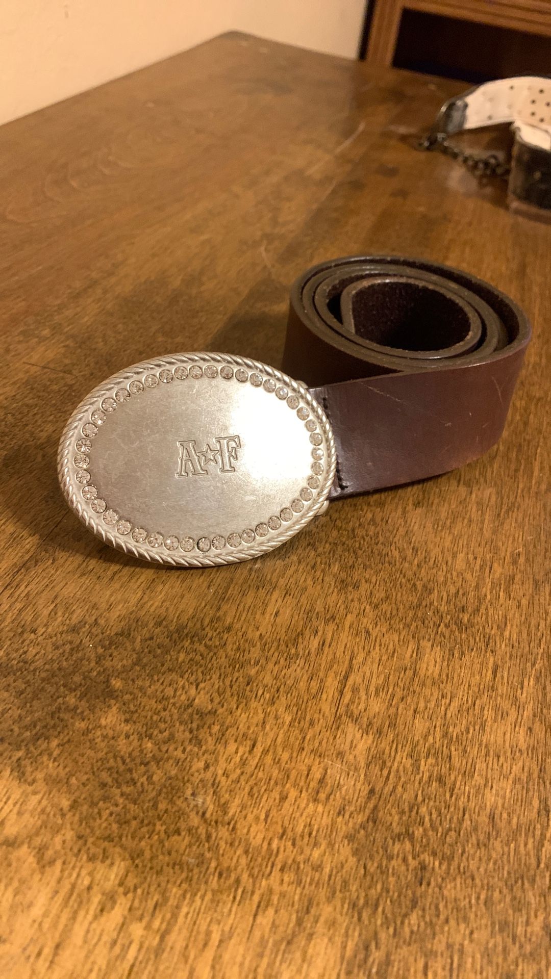 Vintage Abercrombie and Fitch Ladies Western Belt. Good