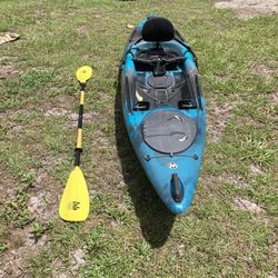Wilderness Systems Tarpon 120 Fishing Kayak With Bending Branches Paddle