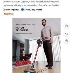 Open Box Cordless Vacuum Working Condition 