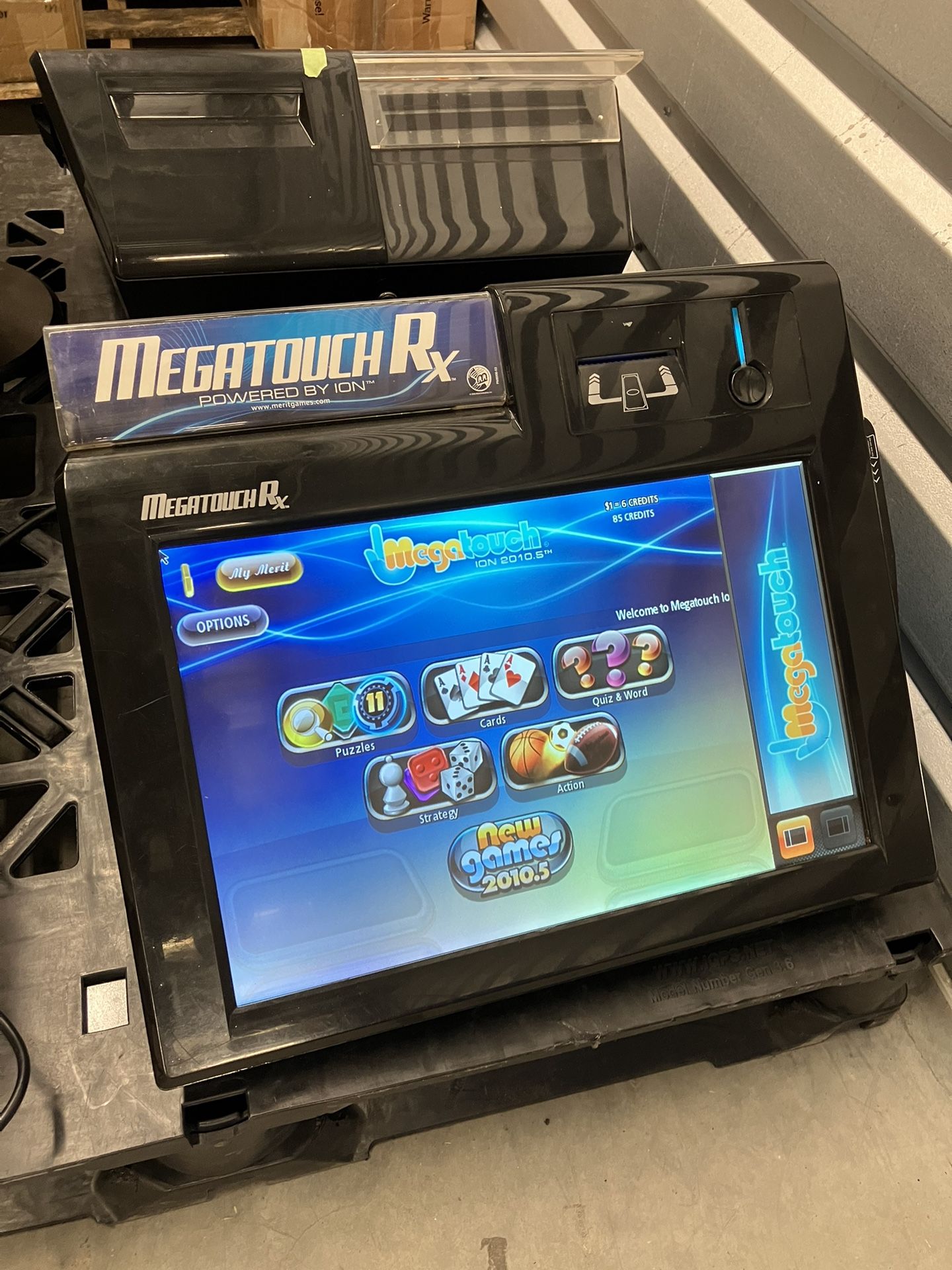MegaTouch RX Ion 2010.5 Bar/Tabletop Touchscreen Arcade Game Machine - Works Great! Sounds Great! Perfect Christmas Gift! 🎅🎁🎄 