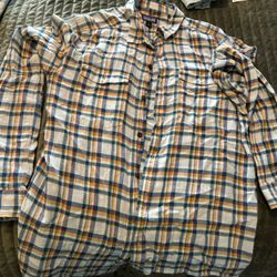 🧥 Patagonia Organic Cotton Button-Up Shirt (Size M)