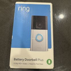 RING Battery Doorbell Plus