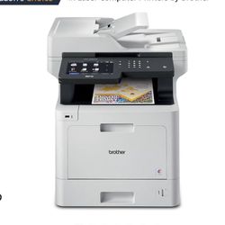 Business Color Laser All-in-One Printer, 7"