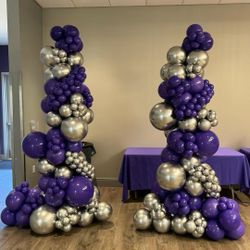 Balloon Columns , Garlands And Backdrops 