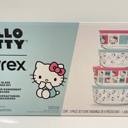 Hello Kitty Pyrex 