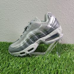  Nike Air Max 95 Big Bubble Grey Fog Silver Wmn's Size 9 Brand New 