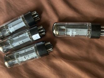 Phillips EL34 mulllard xf4 B6D4 vintage tubes
