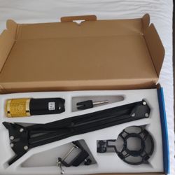 set of Condenser microphone and accesories