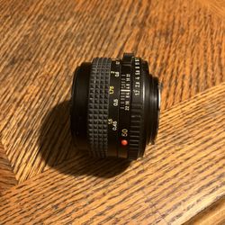 Minolta MD 50mm 1:1.7 Interchangeable Lens