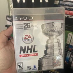NHL Legacy Edition PlayStation 3 Tested (read The Description)