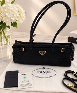 Authentic Prada purse black color