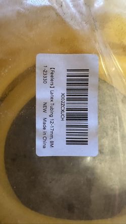 Latex Tubing 12-17mm 8m