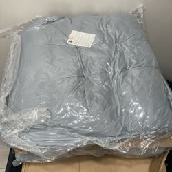 Patio Adirondack Chair Cushion - 49"x 23"High Back Rocking Chair Cushion w/Fixing Straps, Durable & Fade Resistant