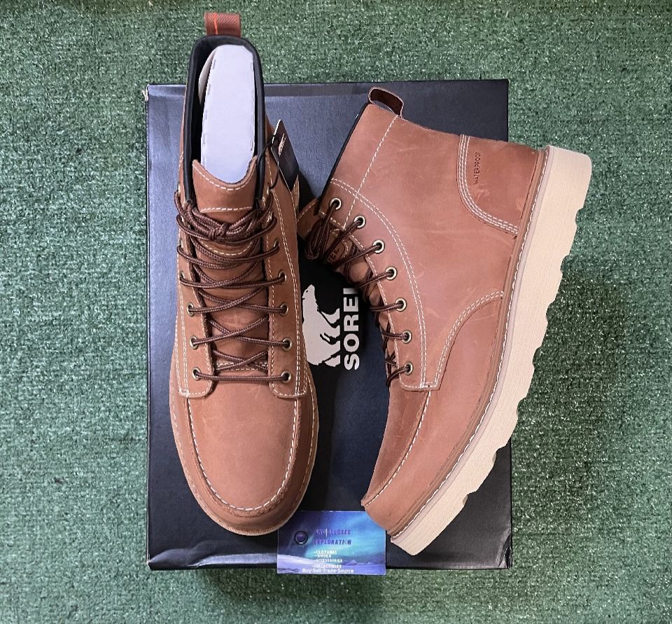 Sorel slabtown 62 brown boots