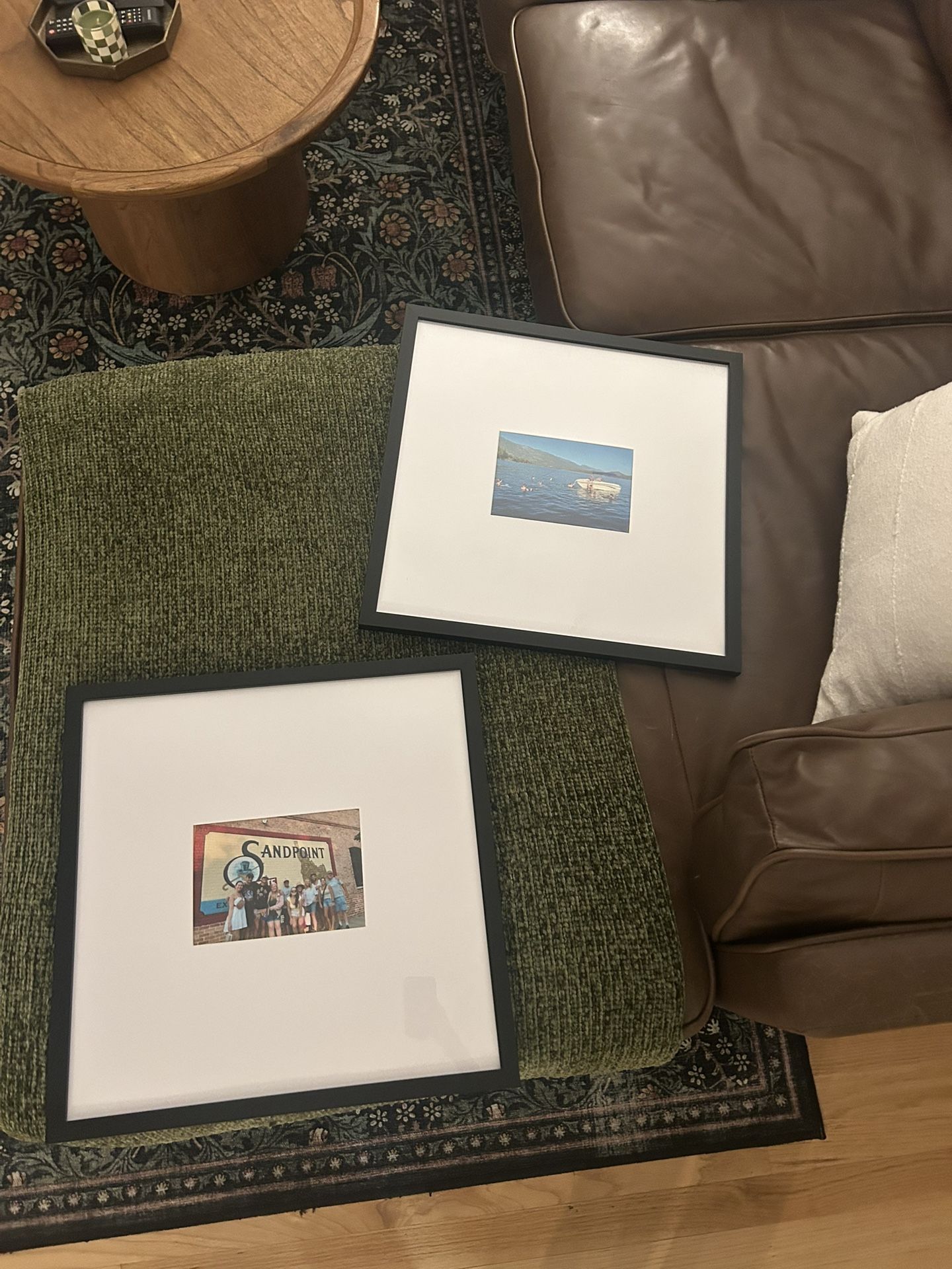Large Square Black Picture Frames