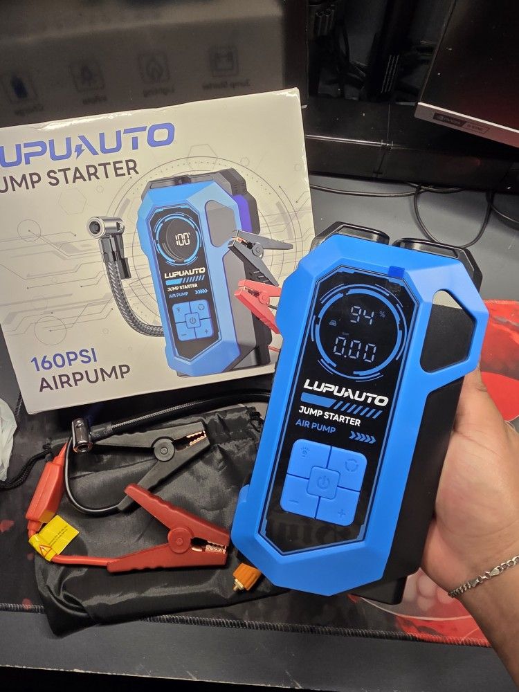New Jump Starter And Air Compressor