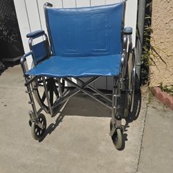 Wheelchair 24"Wide Silla De Ruedas 