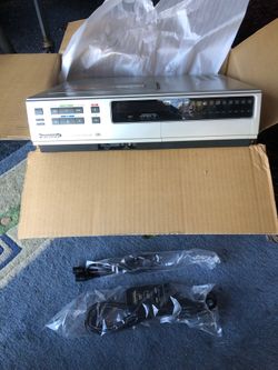 Panasonic vhs recorder brandnew