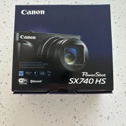 Canon PowerShot SX740 HS 20.3MP Compact Digital Camera - Black BRAND NEW