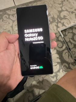 Samsung Galaxy note 20 128gb unlocked good condition (price is firm)