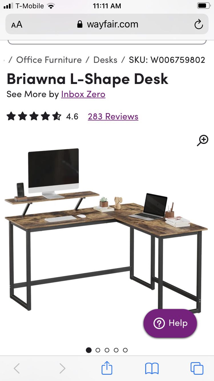 Brand New Desk L-Shaped