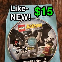 🎮 Like-NEW PS2 Game (disc) • LEGO Batman 🎮 Playstation 2