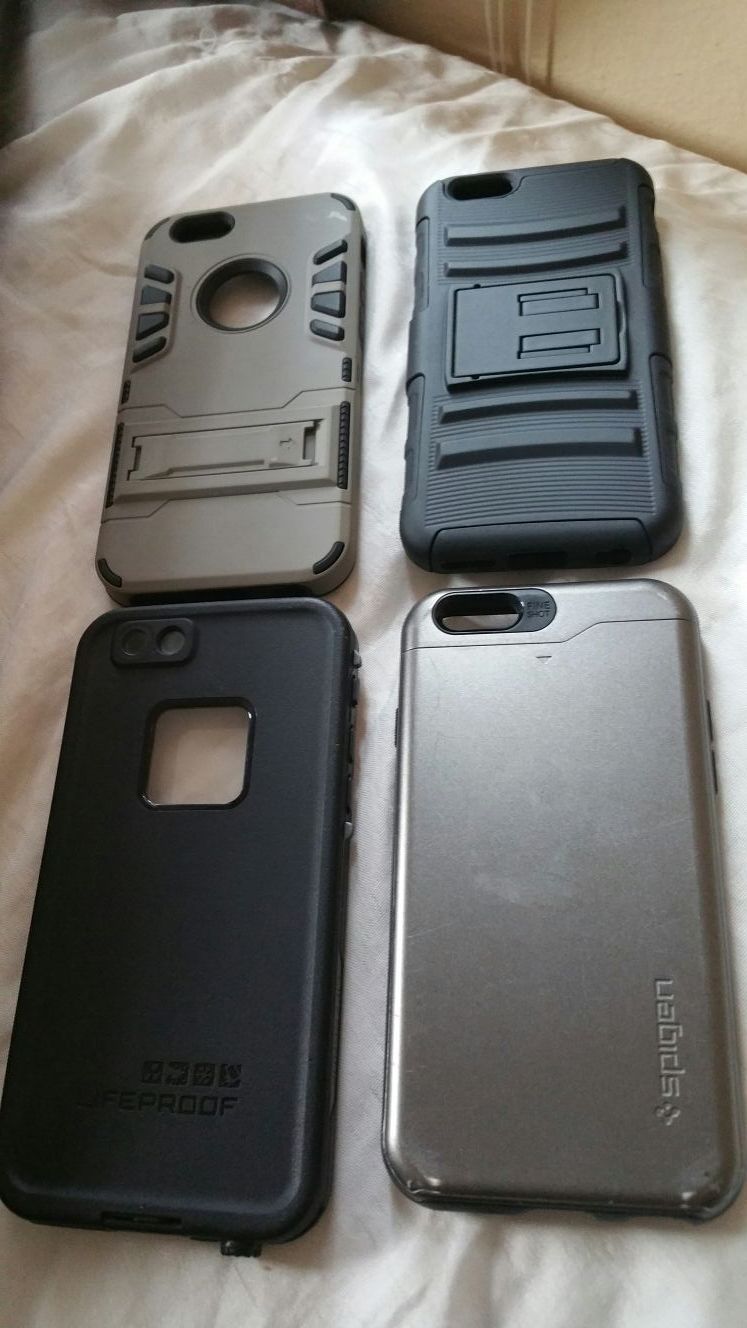 Iphone 6 and 6S case all for 20