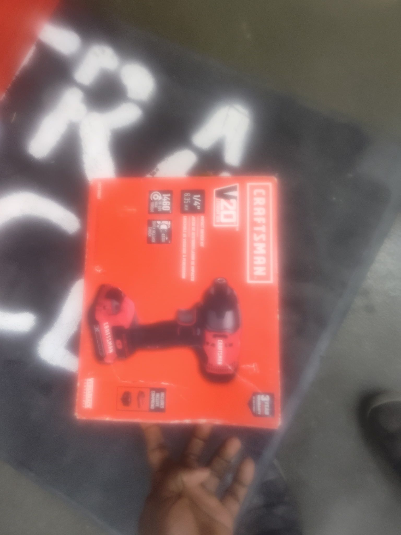 🔧 CRAFTSMAN V20 1/4” Impact Driver Kit — NEW 🔧