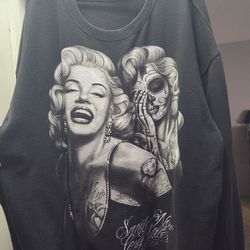 Marilyn Monroe Smile Now ,Cry Later Sweater 