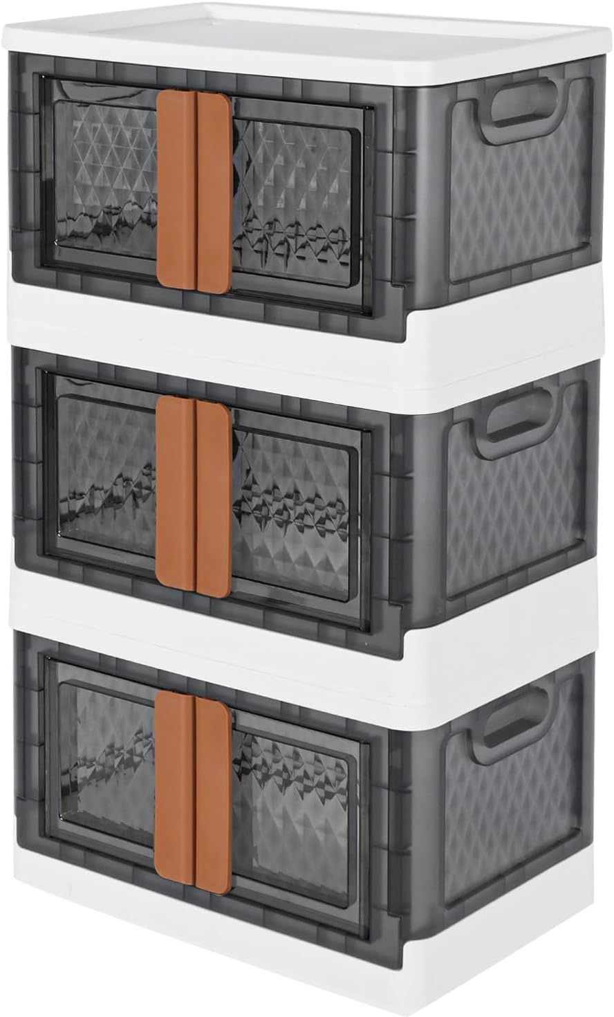 3 Pack Stackable Storage Bins