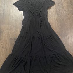 Womans Black Dress Size Large By Knox Rose #6