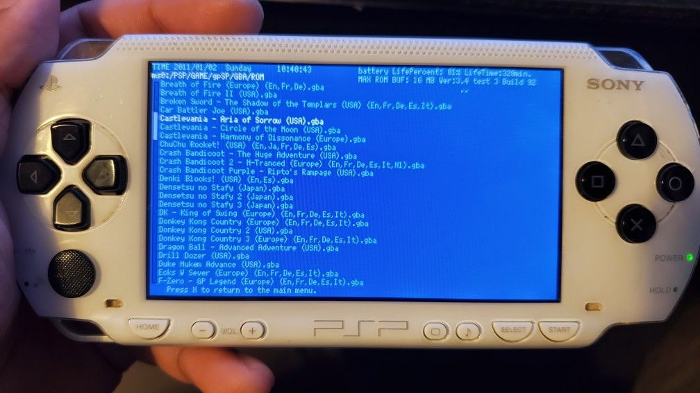 Psp 1000
