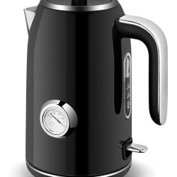 1.7L Stainless Steel Tea Kettle with Temperature Gauge/Nuevo 