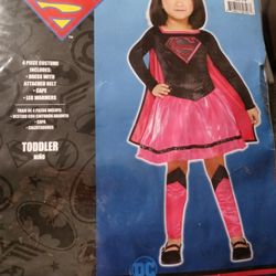 Brand New Toddler Size 3-4 Supergirl Costume