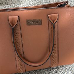 wrangler brown purse 