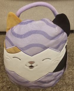 NWT "CAM'  SQUISHMALLOW EASTER BASKET"  BRAND NEW WITH TAG