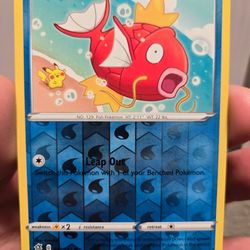 Magikarp  reverse holo Pokemon card