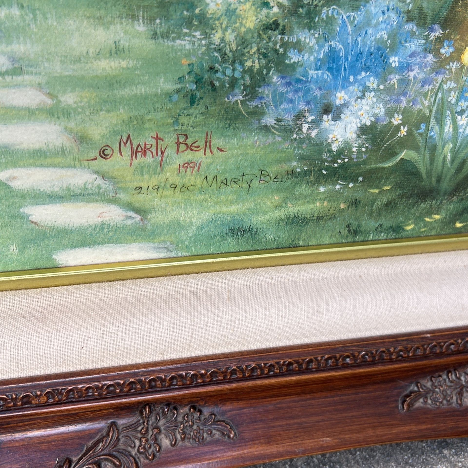 “Upper Chute” by Marty Bell Paintings