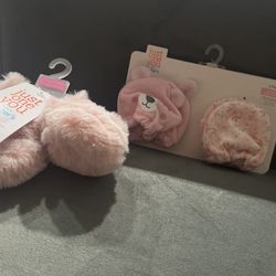 Just You One Carters shoes w mittens (newborn)