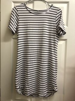 Black and white dress